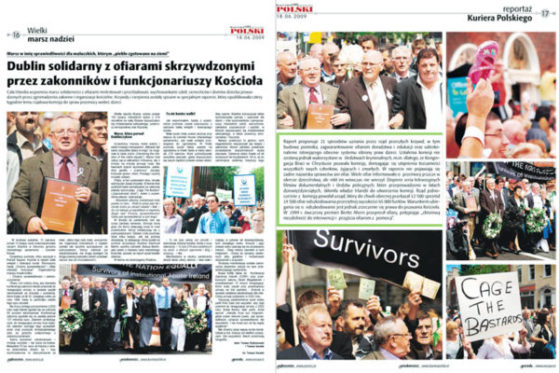 Kurier Polski tear sheet