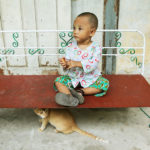 Hin Ya Dyi in A Yeik Mon orphanage in Mandalay. Myanmar.