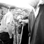 Croagh Patrick pilgrims chatting