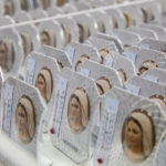 Thermometers with the image St. Mary display for sale in Medjugorje