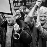 Farmers' protest in Dublin